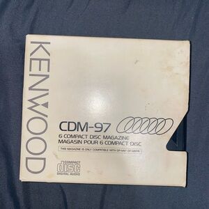 Kenwood CDM-97 White CD Magazine